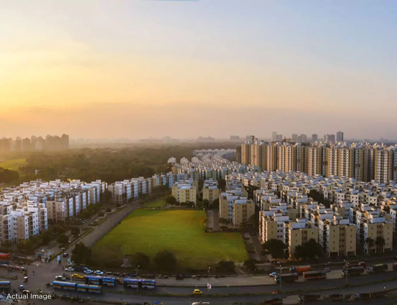 shapoorji pallonji shukhobrishti | affordable 1, 2 & 3 bhk flats in new town, kolkata